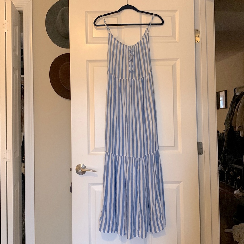 Old Navy Striped Maxi Dress